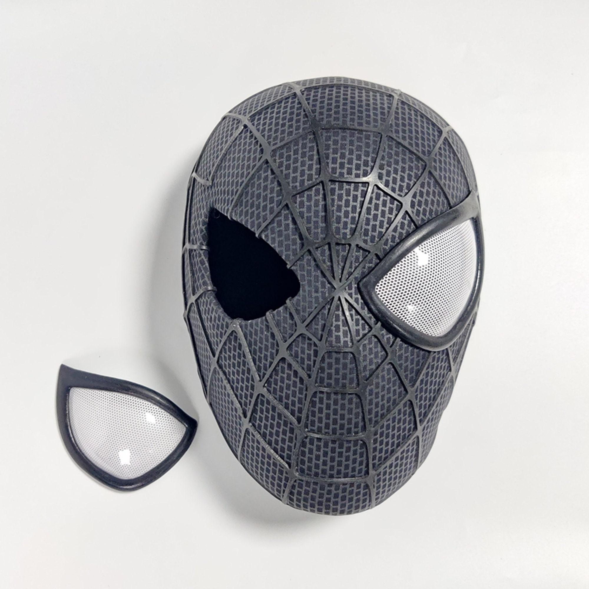 Spiderman Black Mask Customized Color Amazing Spider Man Mask - Etsy