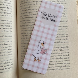 Silly Goose Book Club Bookmark