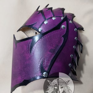 Leather fantasy helmet - Leather Fantasy Helmet - Made in Italy