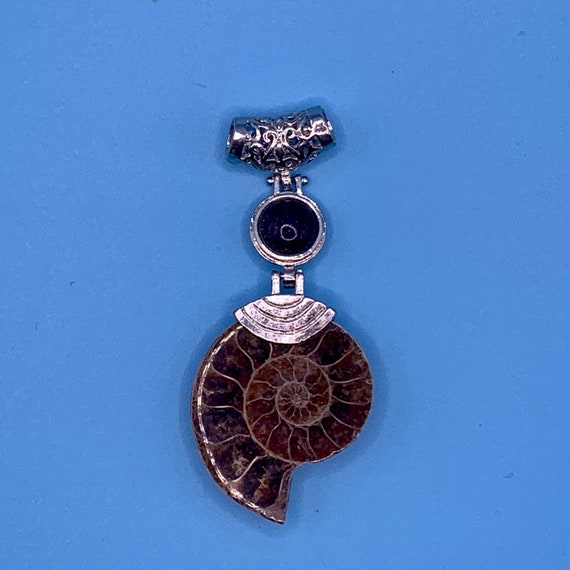 Ammonite Pendant (Fossilized) - image 3