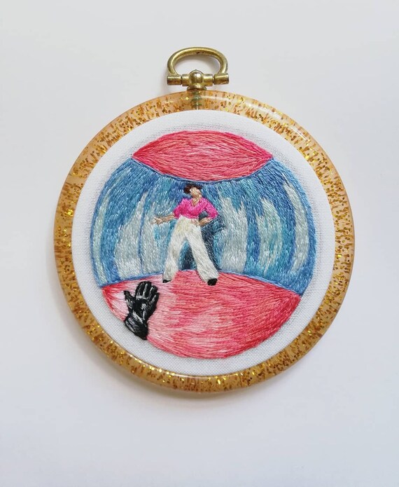 Harry Styles Fine Line hoop embroidery Etsy