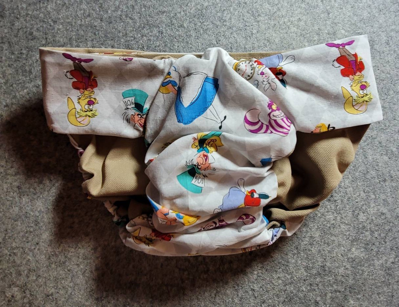 Dog Diaper Cover Alice in Wonderland Size Large without Etsy
