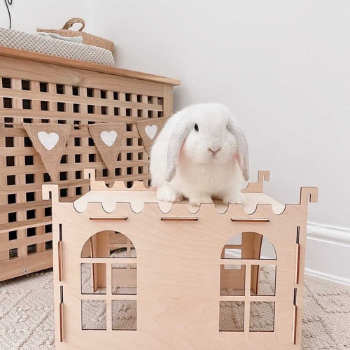 Wooden Rabbit Tunnel Etsy UK