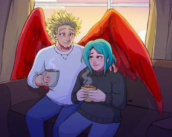 Custom Comfort Character Commission (Digital)