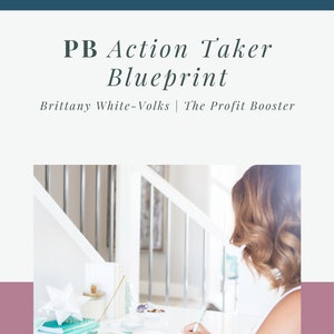 The P3 Action Taker Blueprint - Productivity Journal for Creative Women Entrepreneurs - Productivity Planner - Daily Planner Pages