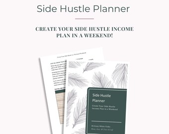 Side Hustle Planner & Ebook – Weekend Business Ideas