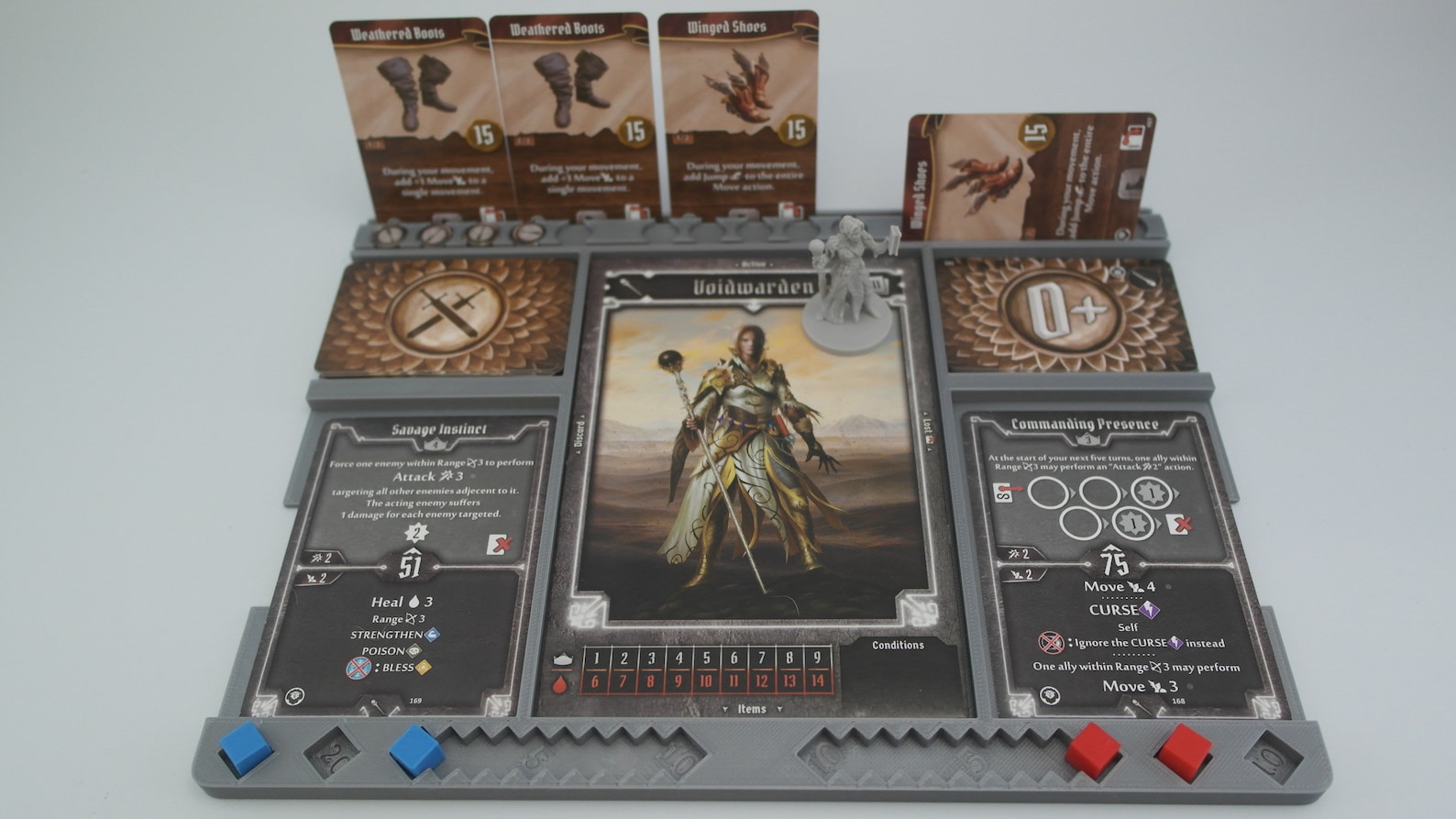 Charakter Dashboard & Aufbewahrung für Gloomhaven - Spiel nicht enthalten
