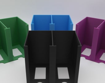 Portatarjetas/Dispensador de cartas tamaño póker estándar 63 mm x 88 mm