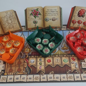Quacks of Quedlinburg Token Trays Accessory