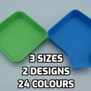 Stackable Board Game Token Trays| Game Organizer Inserts | Custom Colours | Tabletop Accessory for Tokens, Bits & Coins