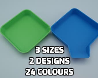 Stackable Board Game Token Trays| Game Organizer Inserts | Custom Colours | Tabletop Accessory for Tokens, Bits & Coins