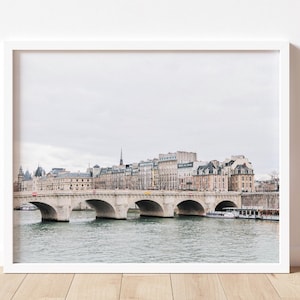 Pont Neuf Bridge Print: Paris Architecture Photography (Digital Download)