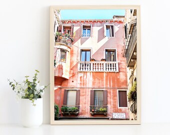 Italy Art, Venice Print, Travel Art, Italy Wall Art, Italy Print