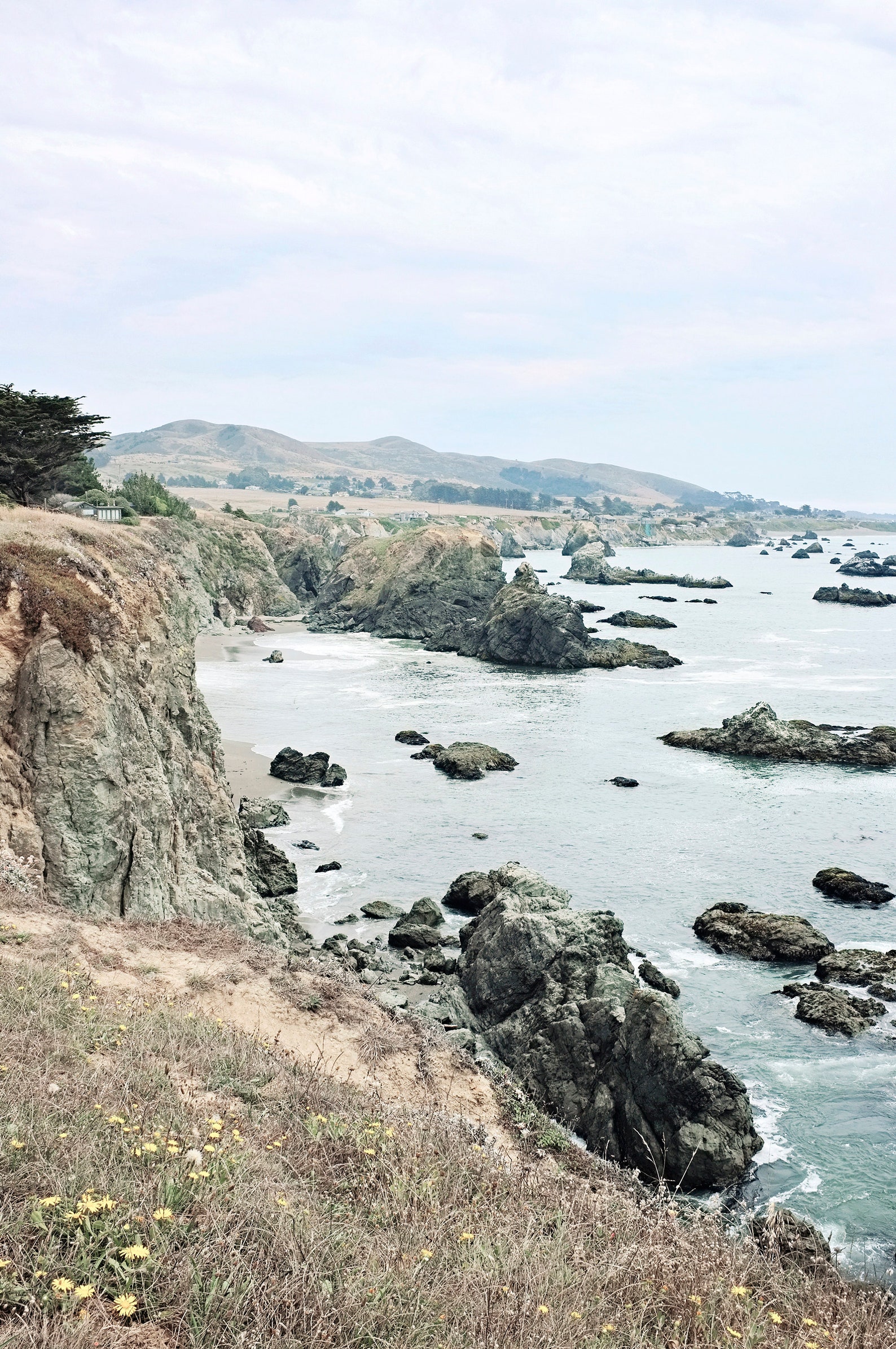 Blue Bodega Bay Photo Ocean Poster California Coast Photo Etsy