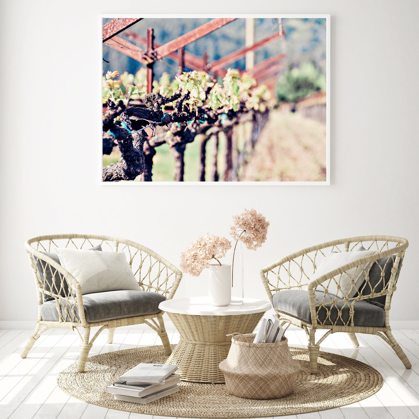 Wine Wall Decor Wine Art Vineyard Vines Napa Wine - Etsy