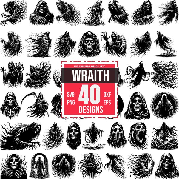 Wraith Svg Icon Wraith Svg - Etsy