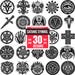 Satanic Symbol SVG Bundle, Occult Pentagram Clipart, Dark Art PNG ...