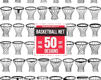 Basketball Net Svg Bundle, Basketball hoop svg, Sports equipment, Basketball net clipart, Basketball design, Basketball icon,Basketball game