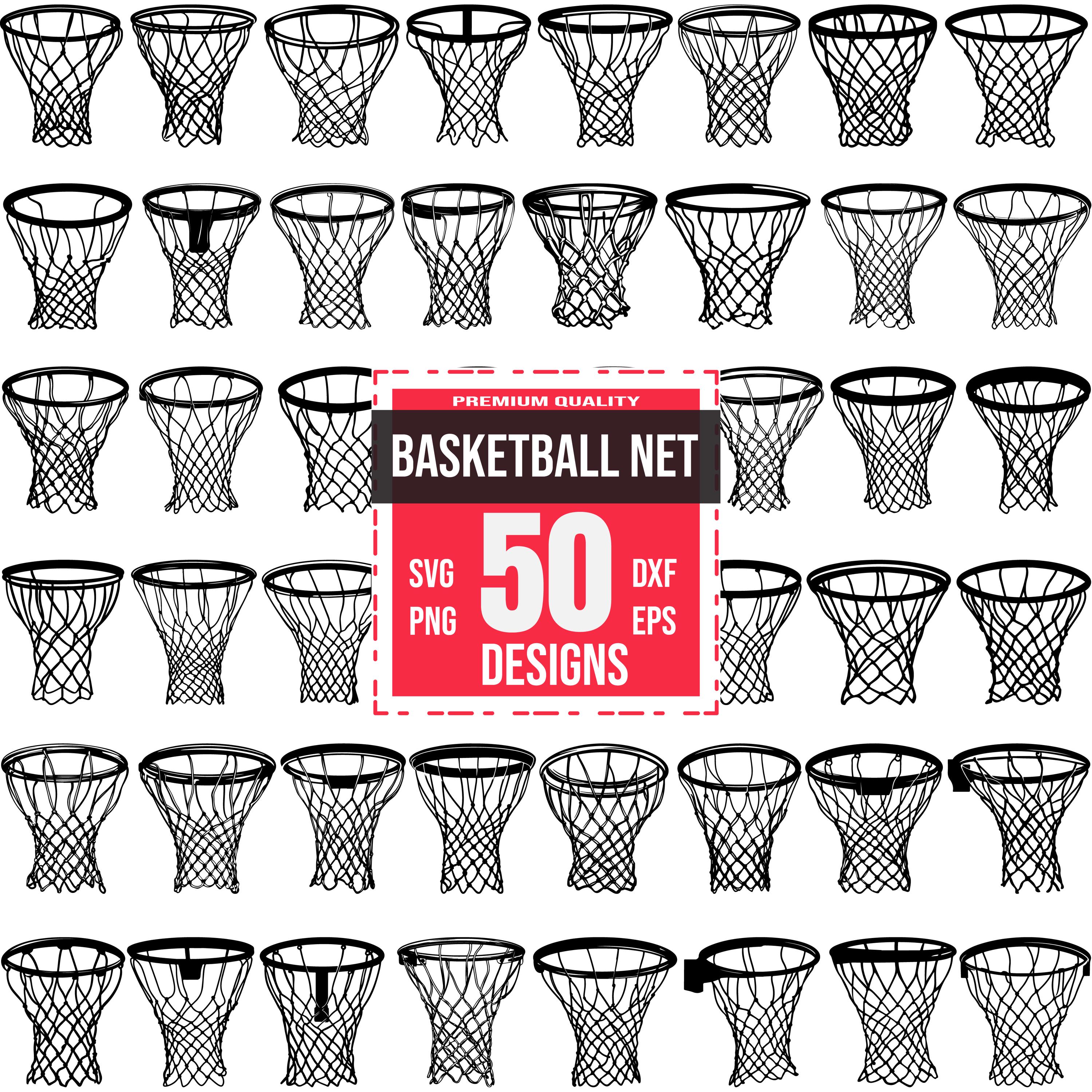 Basketball Net Html Basketball Net Svg Bundle, Basketball Hoop Svg, Sports Equipment ...