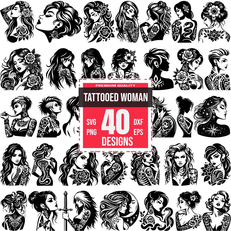 Tattoo Of Nude Woman Etsy UK Tattoo Of Nude Woman Etsy UK