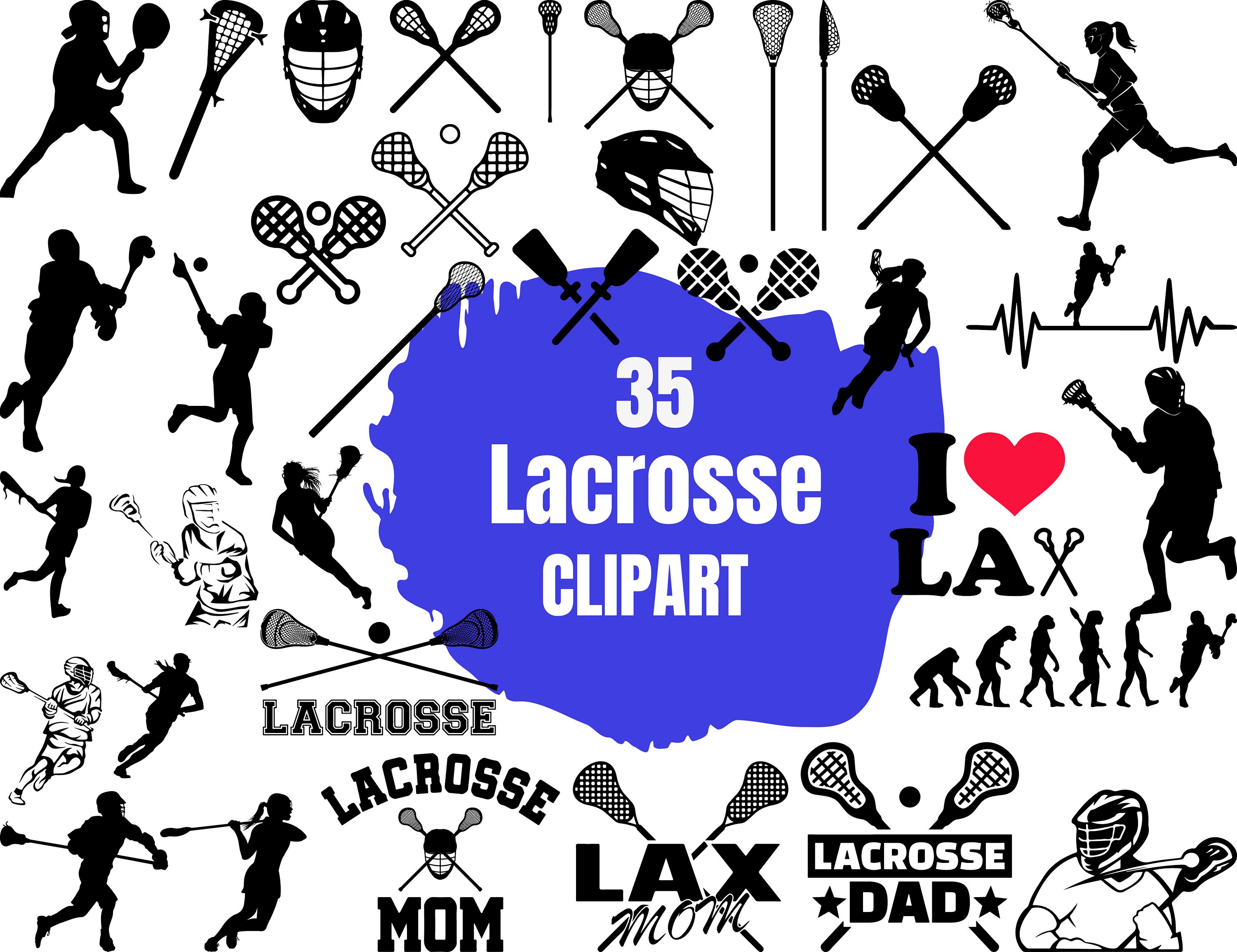 Lacrosse Svg Lacrosse Svg Bundle Lacrosse Cut File Lacrosse Etsy