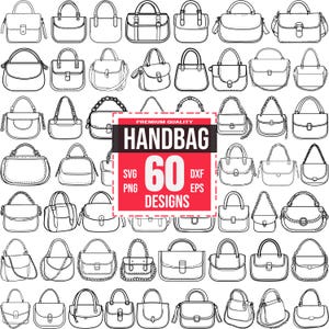 Paquete de bolsos Svg, bolso de moda png, clipart de bolso svg, bolso elegante svg, bolso de moda svg, bolso elegante svg, bolso de mano, vector de bolso