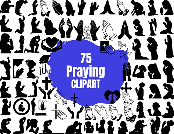 Download Praying Svg Praying Svg Bundle Praying Cut File Praying Etsy