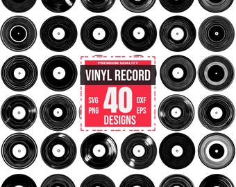 Vinyl Record Svg Bundle, Vintage Music svg, Record Player svg, Turntable svg, Vinyl Printable, Vinyl Lover svg, Music Lover svg