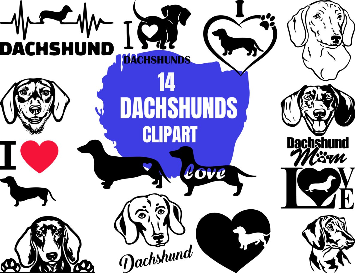 Download Dachshund Svg Dachshund svg bundle Dachshund cut file | Etsy
