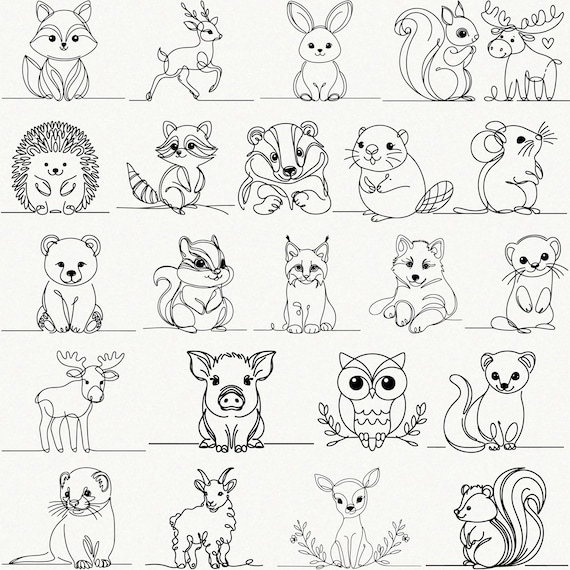 Adesivi AHANDMAKER Animali Del Bosco E Piante – 12 Fogli 14x14 Cm, PVC Resistente, Decorazione Per Finestre, Pareti, Diari