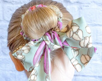 80s style hair bows