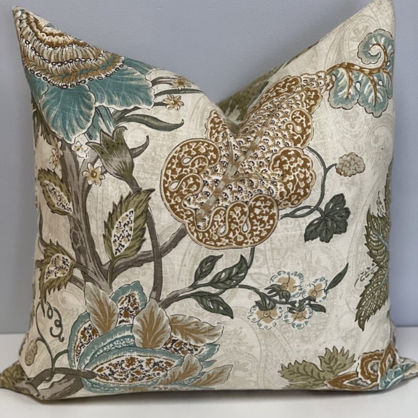 Aqua Throw Pillow Etsy