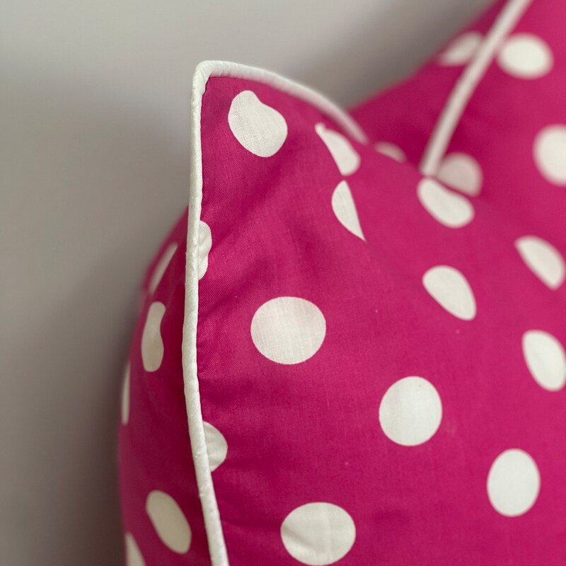 Baby Pillow Set – Polka Dot & Cartoon Print main image 1