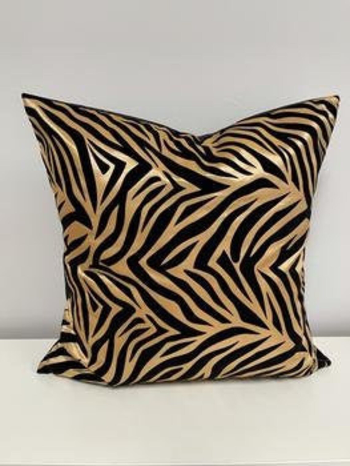 Tiger Decorative Pillow Cover Etsy