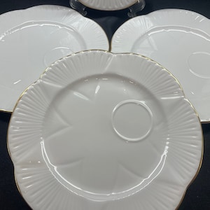 Shelley Dainty Regency Snack / Tennis Set Plates Total of Seven