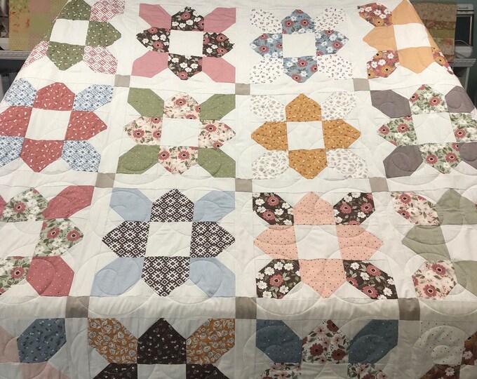 Modern Handmade Quilt Etsy