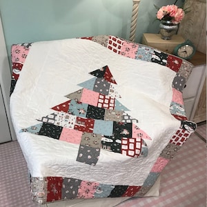 Handmade Christmas Holiday Quilt
