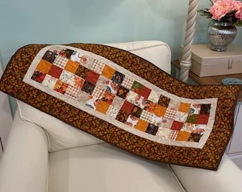 Fall Harvest Table Runner- Handmade
