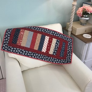 Patriotic Quilted Table Runner