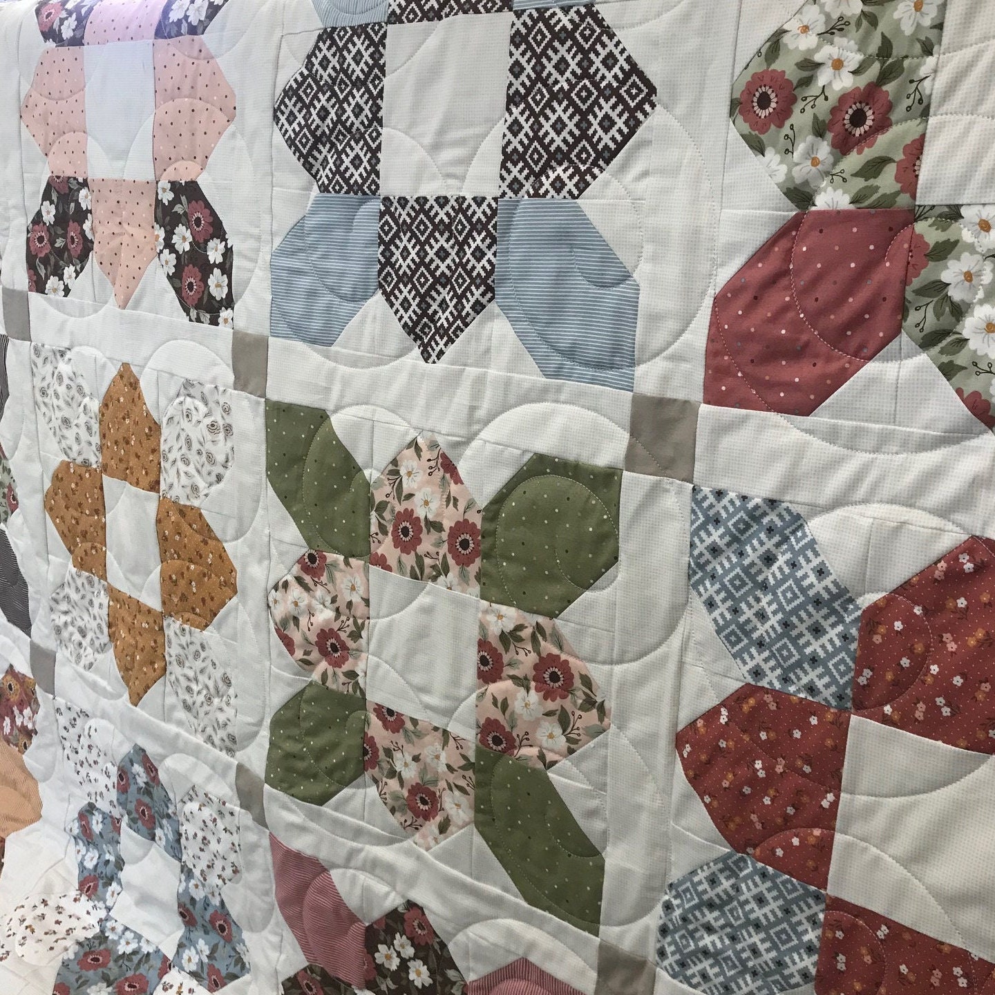 Modern Handmade Quilt Etsy