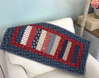 Quilted Patriotic Table Runner