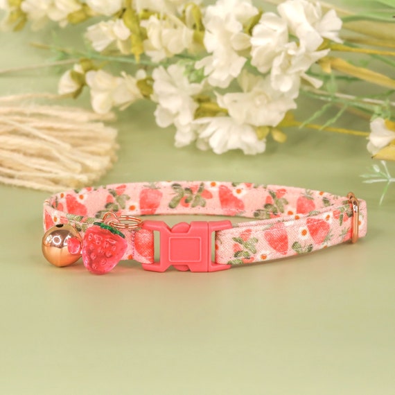 3 Pack Cat Collar With Bells Breakaway - Safety Small Kitten Multicolor(Heart