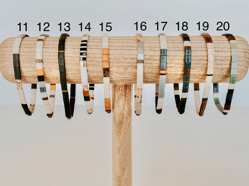 Tila Bead Bracelet: Flat Glass Tile Bracelet image 9