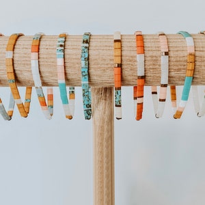 Bracelet de perles Tila | Bracelet de perles plates