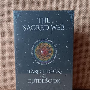 The Sacred Web Tarot Deck & Guidebook, Divination, Metaphysics, Spirituality