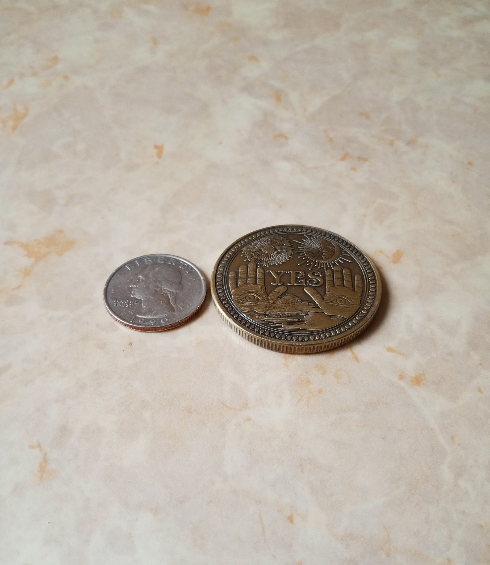 double sided coin saying double sided coin saying