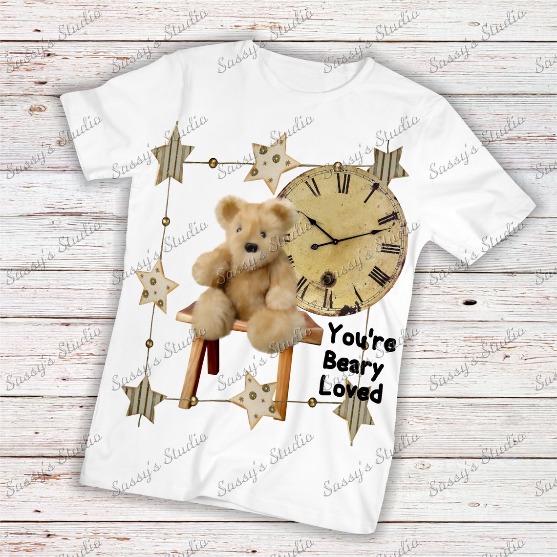 Teddy Bear Sublimation Bear PNG Nursery Babies Room | Etsy