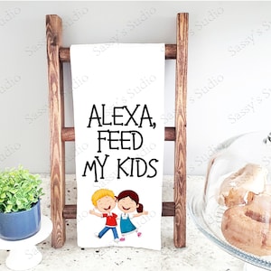 Tea Towel, Children PNG, Kitchen, Sublimation Design, Instant Download, Digital Design
