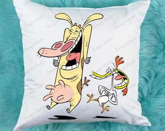 Cow & Chicken Laughing Sublimation, PNG, Funny Farmhouse Animals,