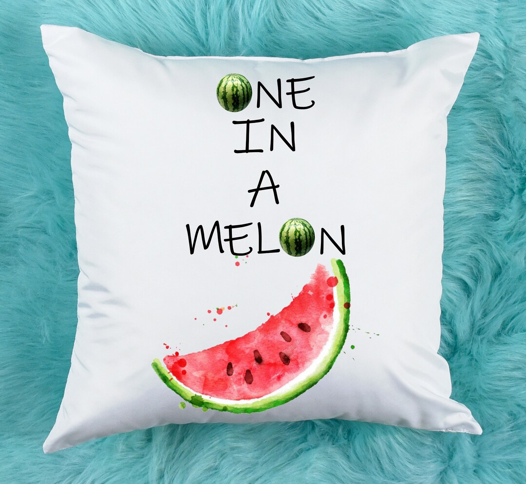 One in A Melon Sublimation. Watermelon PNG, Summer Clip Art, Pillow and ...
